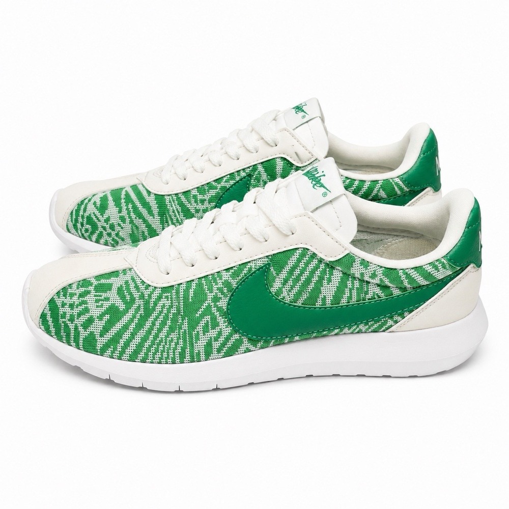Nike Cortez Roshe Green White 819845-300 Women's Size 9 Athletic Running Shoes